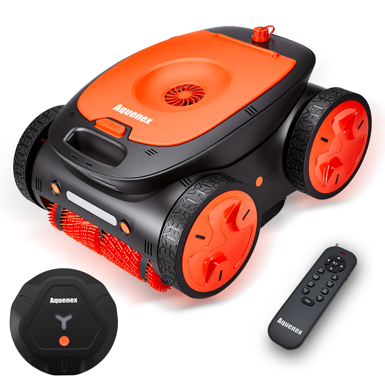 5460GPH Robotic Pool Cleaner with App&Remote, Signal Buoy, Auto-Park