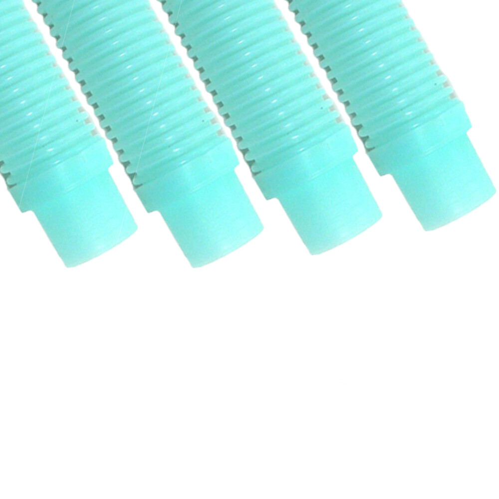 Puri Tech Pool Cleaner Hose Pentair Kreepy Krauly Barracuda 1.5&Prime; x 48&Prime; Aqua 4pk