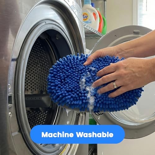 41&Prime; Car Cleaning Brush with Telescopic Handle Aluminum Alloy Long Rod,