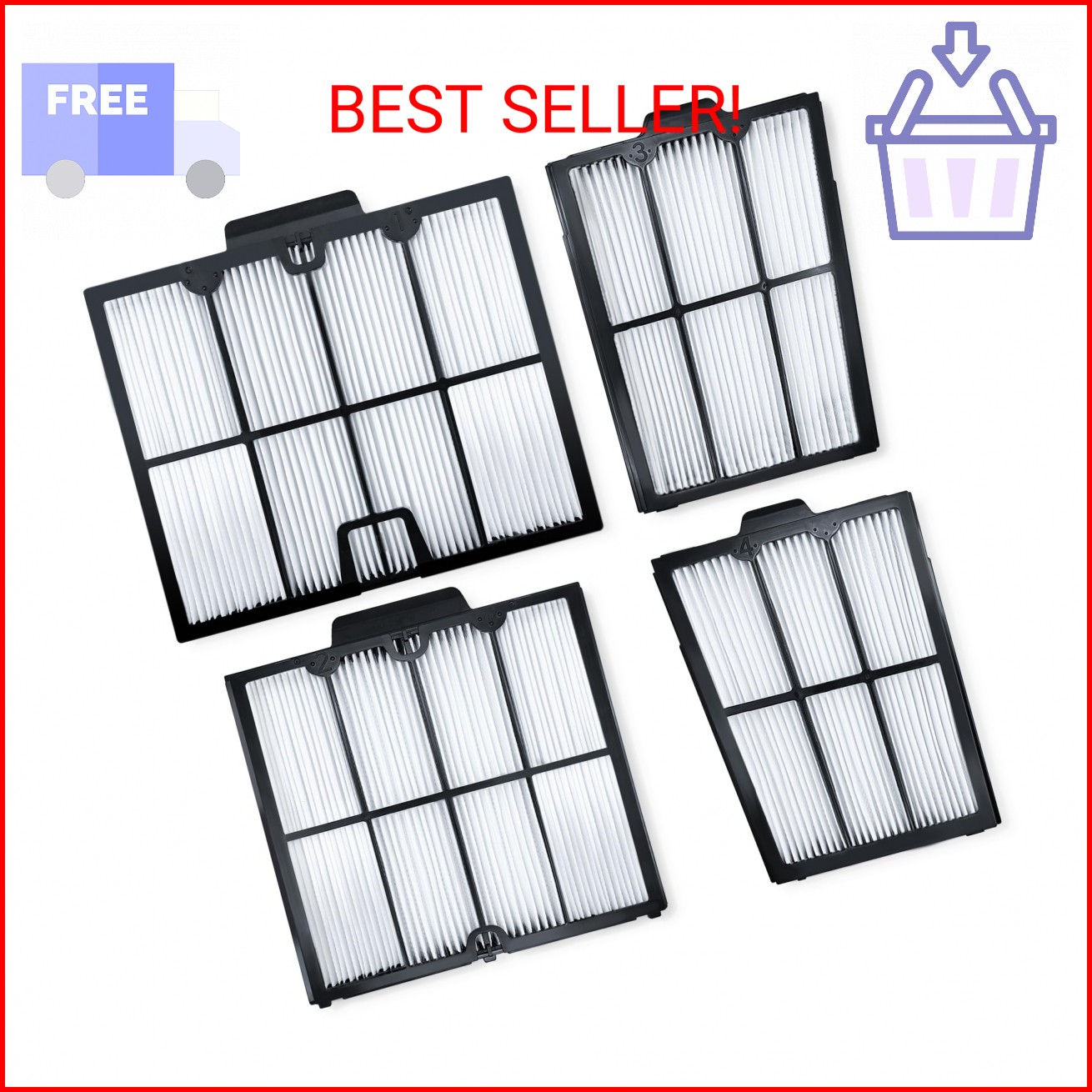 Ultra-Fine Filter Panels Compatible with Dolphin Robotic Pool Cleaners,Replace P
