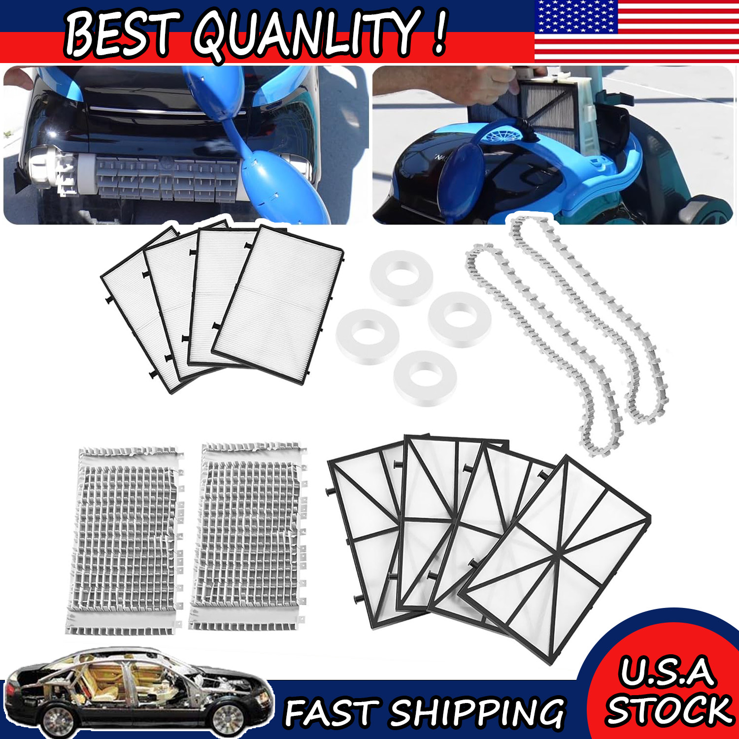 Tune Up Rebuild Kit 9991433-R4 For Dolphin Nautilus CC Plus Robotic Pool Cleaner