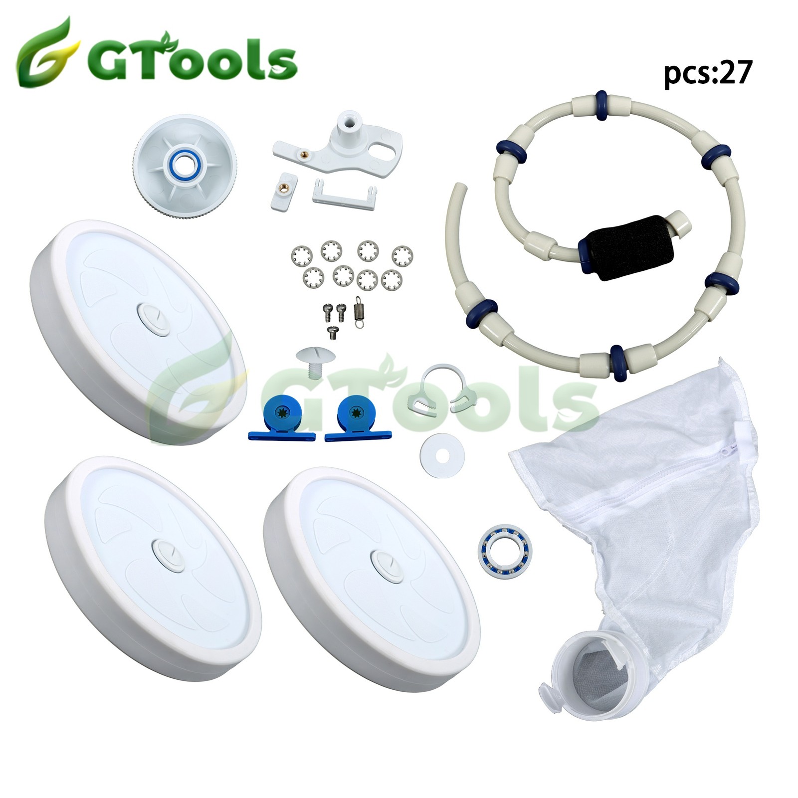 Pool Cleaner Tune Up Rebuild Repair Kit With Wheel Automatic For Polaris 280 180