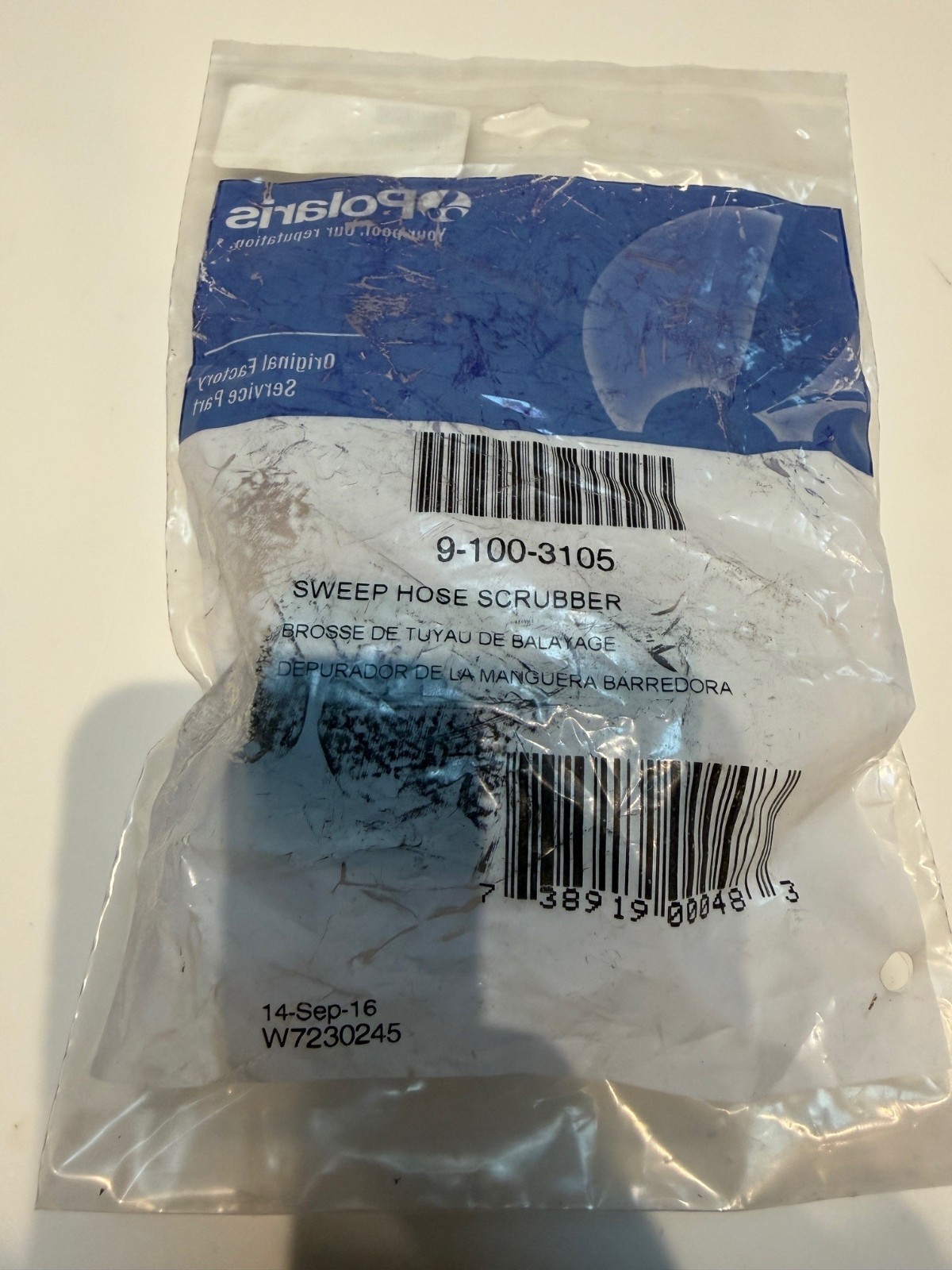 OEM Genuine Polaris Sweeptail Hose Scrubber Sweep 9-100-3105 New In Package
