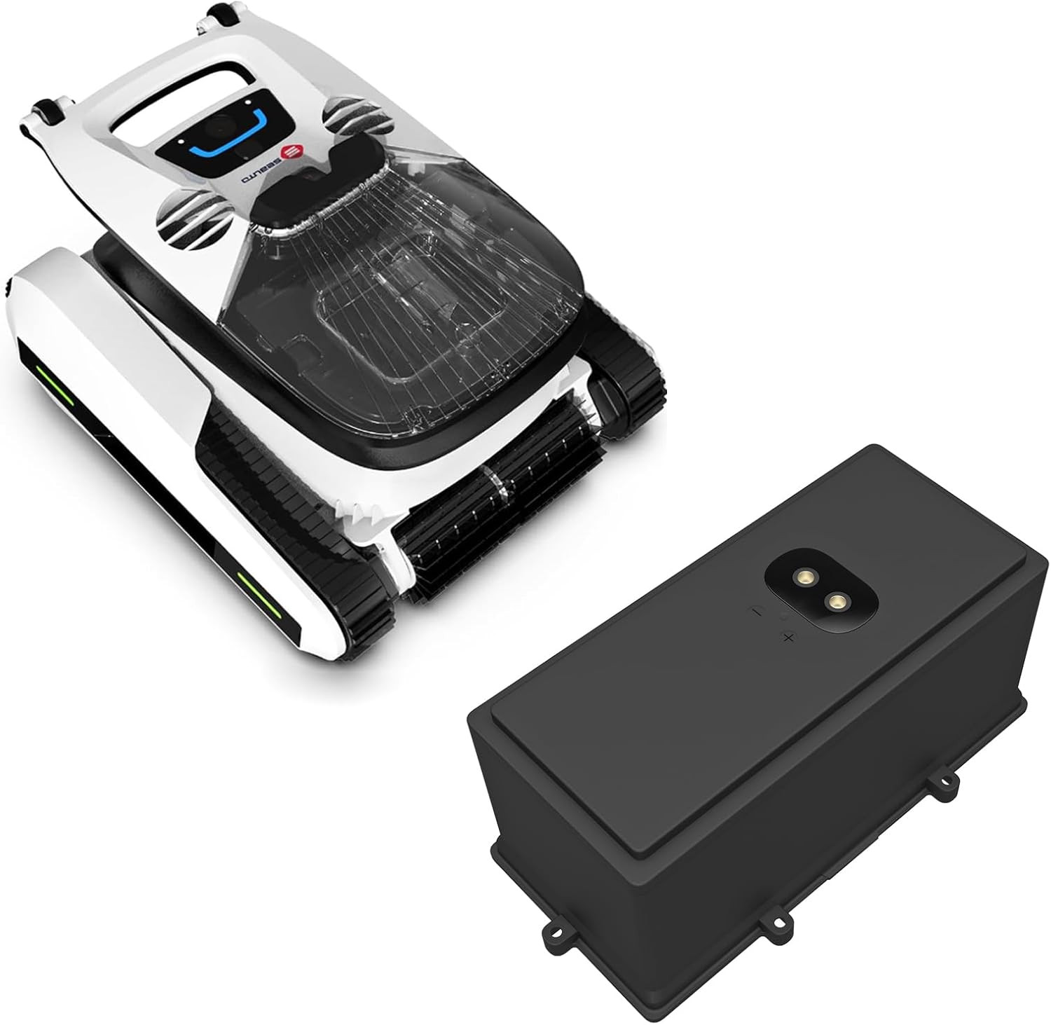 2 PCS 7800Mah / 170.82Wh Replacement Battery for Seauto SAT-3P6S, Smart Robotic