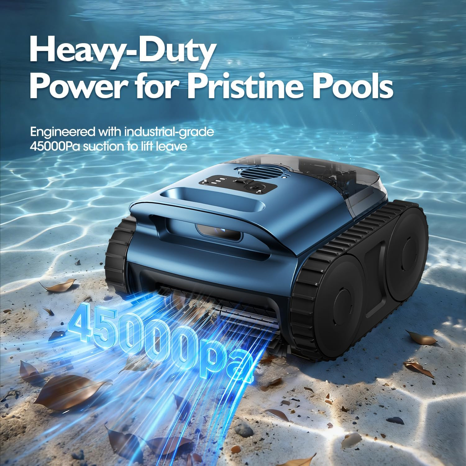 [2026 Release] Automatic Robotic Pool Vacuum for Inground & above Ground Pools,