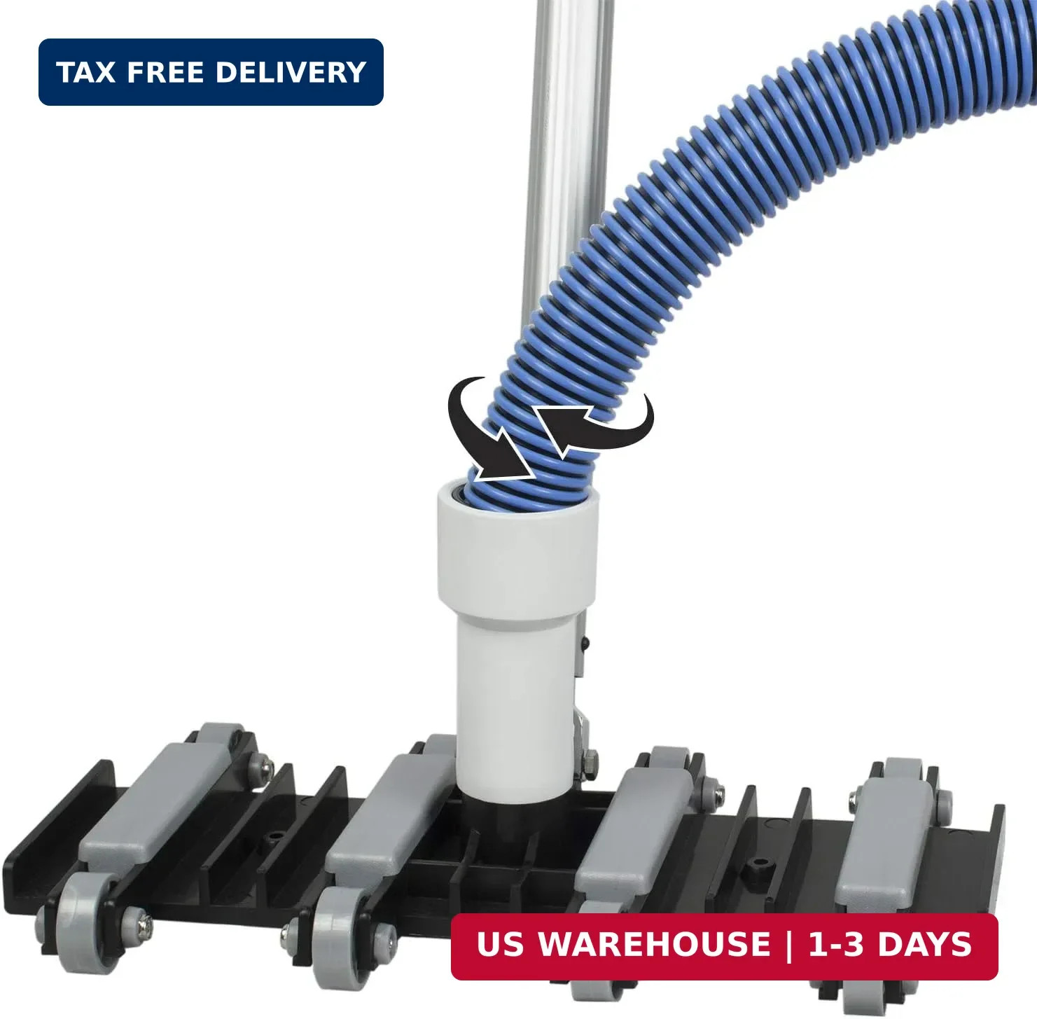 Poolmaster Manual Pool Vacuum Hose, 35 Ft x 1-1/2&Prime; for Inground & Above Ground P