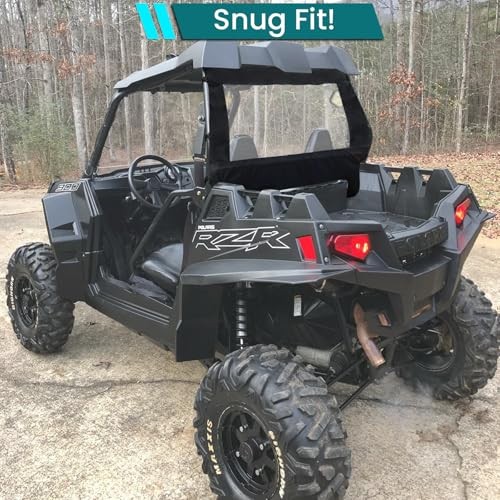 Polaris RZR XP 900 Rear Window,Rear Windshield, Canvas Soft Full Back Window