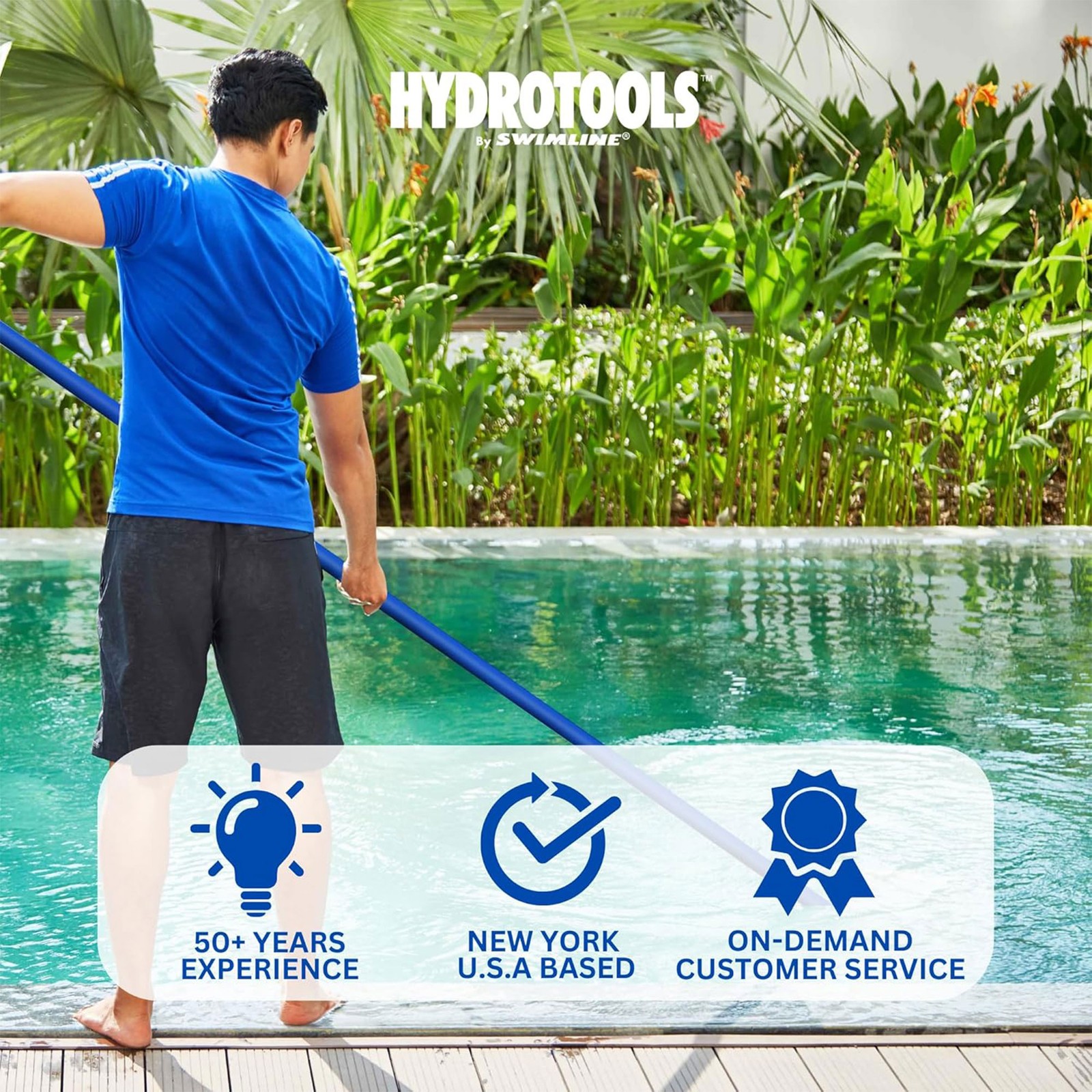 Swimline Hydrotools Spiral Vacuum Hose for Inground Pools, 1.5&Prime; x 30&prime;(Open Box)