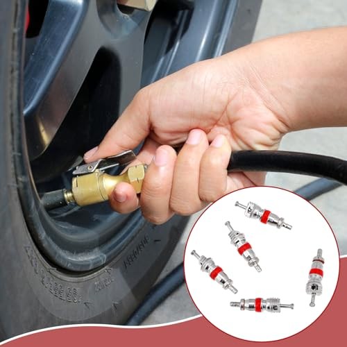 200pcs Valve Stem Cores Replacement Kit, Tire Valve Stems Standard Valve Core