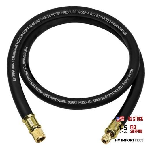 2026 Upgrade 1/2&Prime;HVAC Vacuum Hose,High-Flow Vacuum Certified 1/2&Prime; to 1/4&Prime;