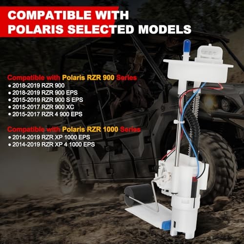 Fuel Pump Assembly Compatible with Polaris RZR 900/900 EPS/900 S 47-1001