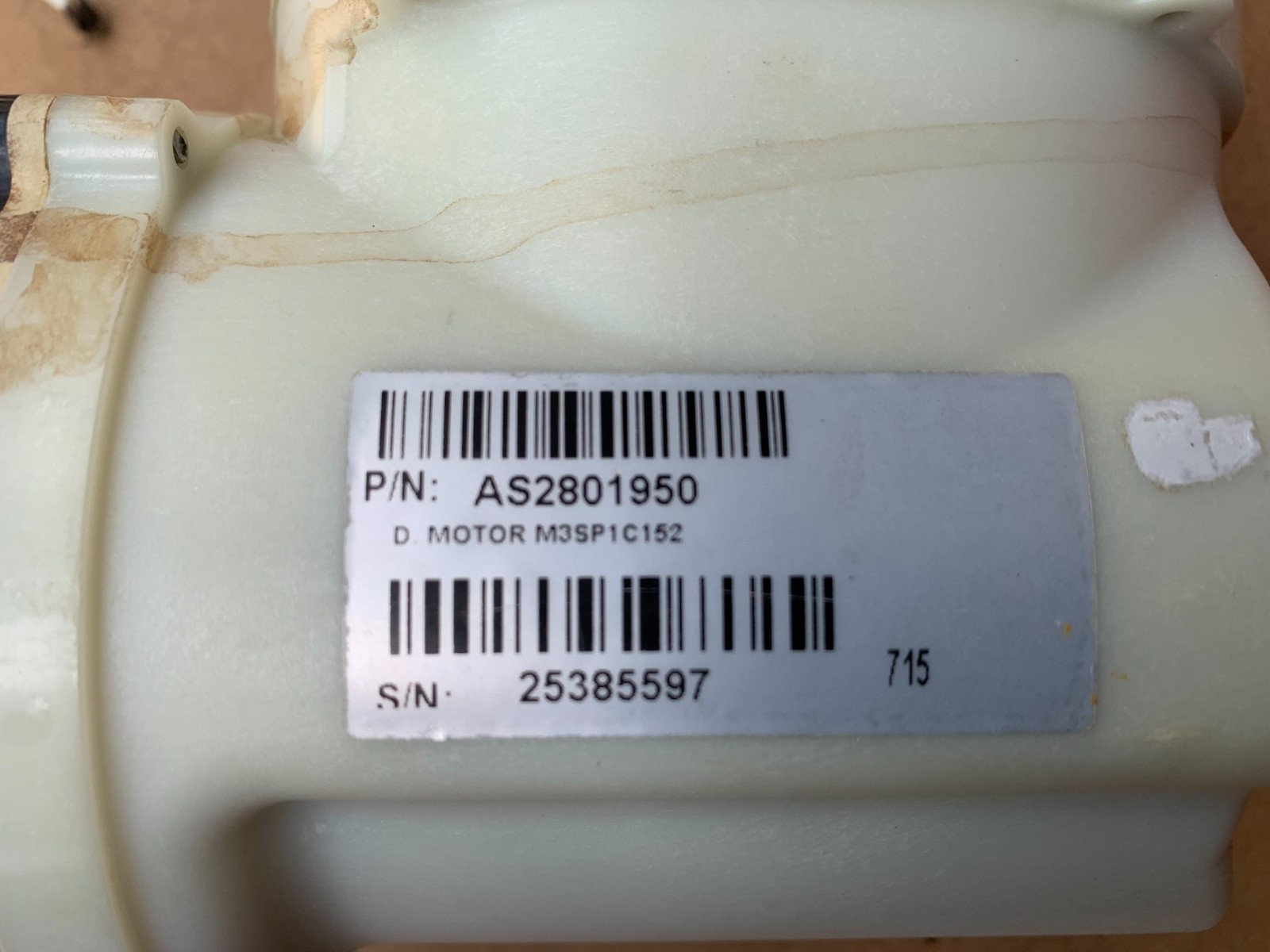 Used Aqua Products 4WD Robot Drive Pump Motor ( BREEZE, RAPIDS)