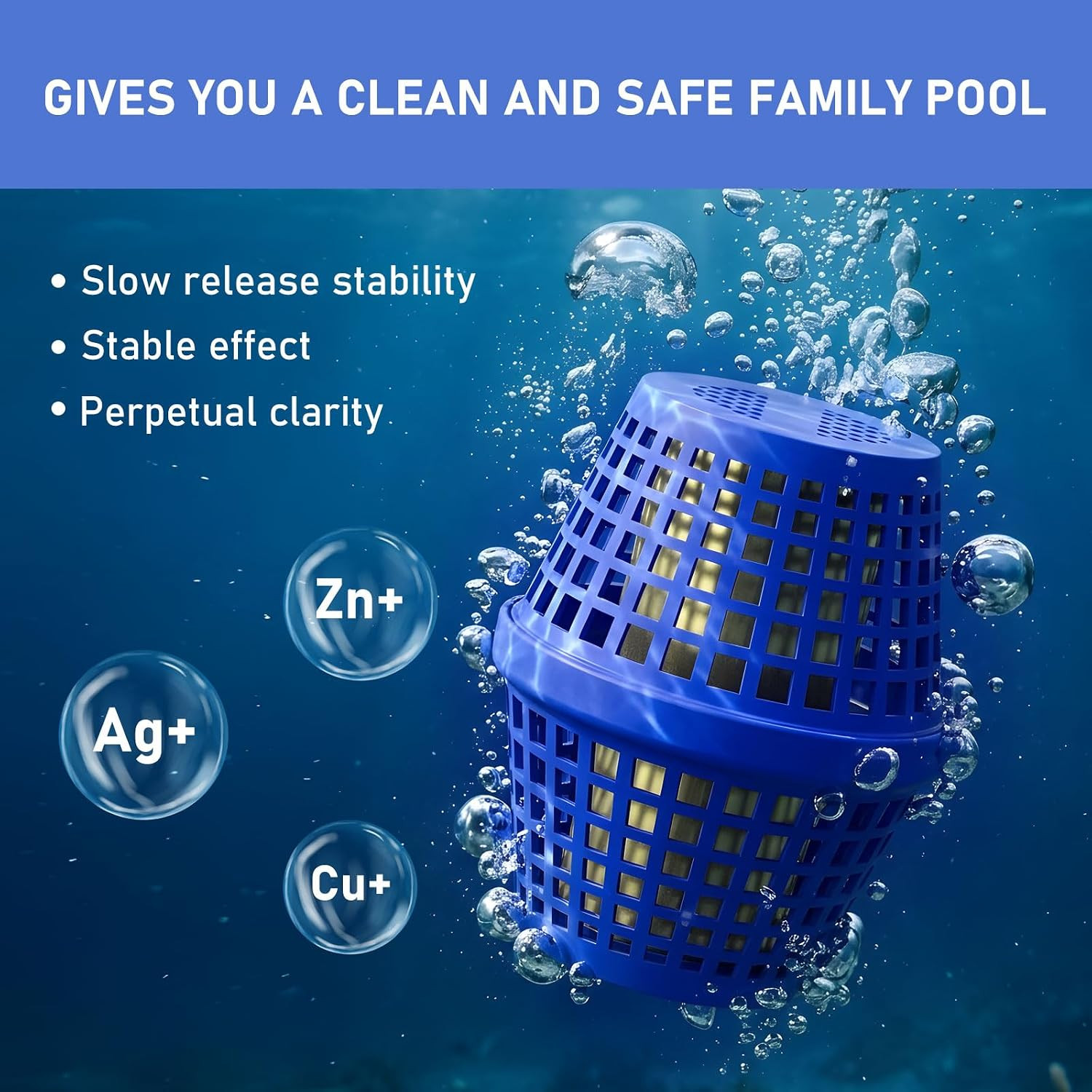 Pool Unit # 101001 Fits 7.5K-20K Gallon Pools, Compatible with In-Ground above G