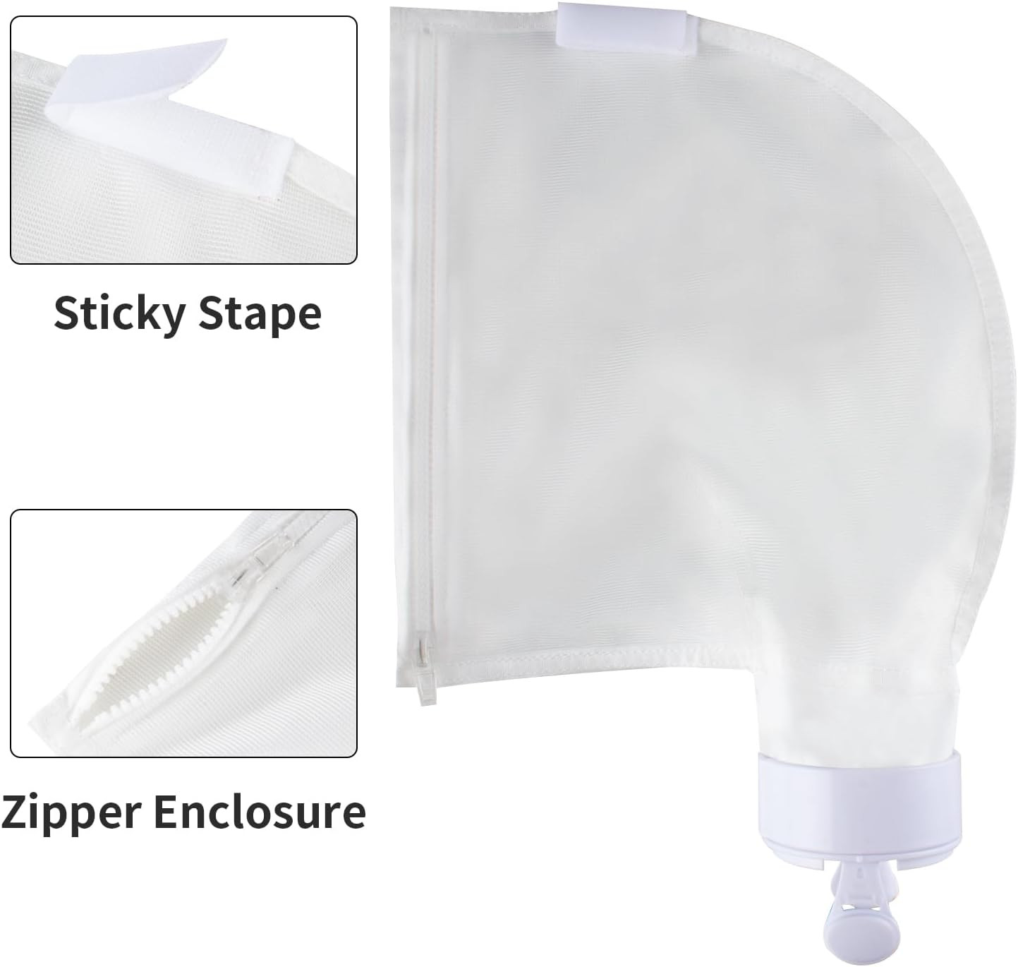 Pool Cleaner Bags Compatible with Polaris 280/480 Pool Vacuum Cleaner or Filter