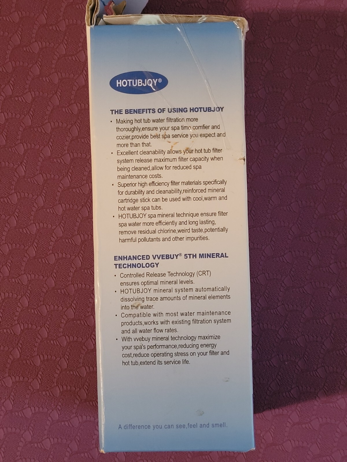 HOTUBJOY Mineral Cartridge for Spa Floating & Hot Tub Inline System
