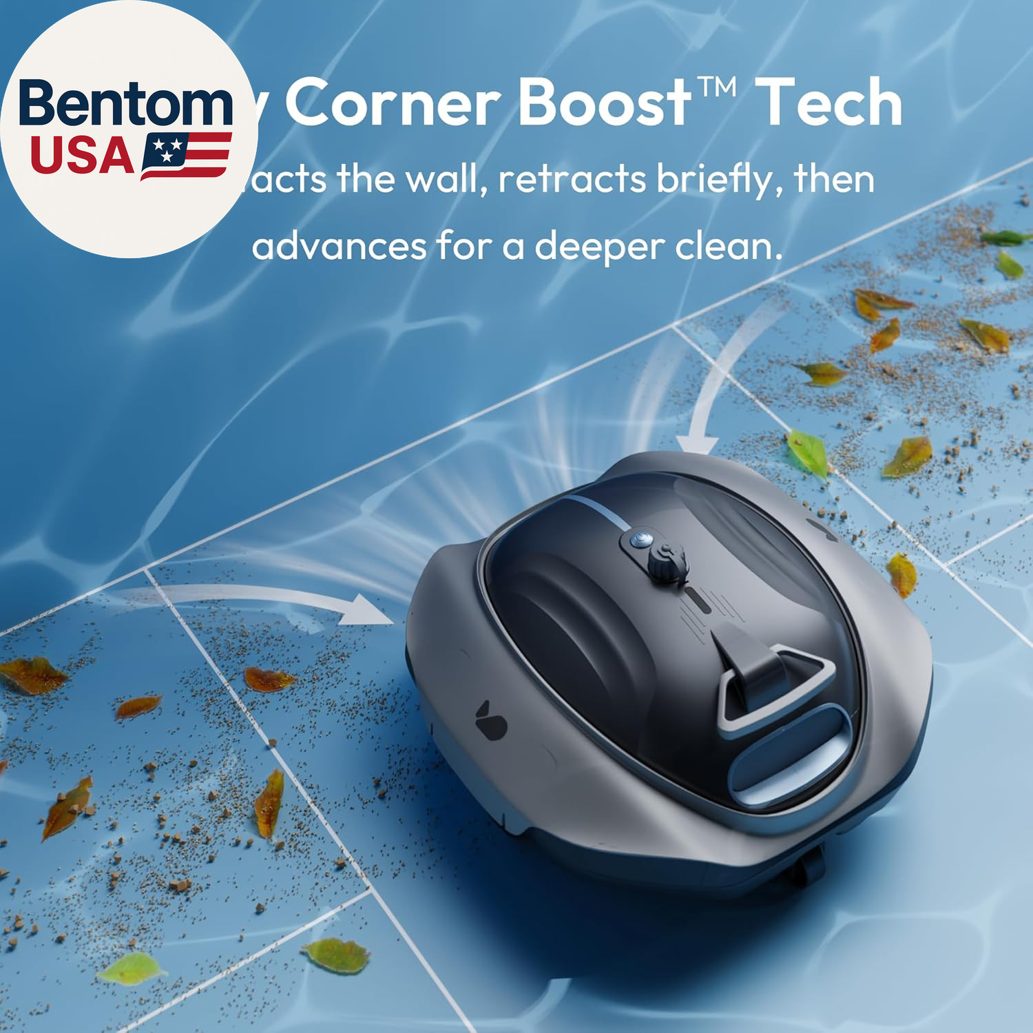 Bubot 300P Cordless Pool Vacuum, Robotic Pool Cleaner with Industry Leading Suct