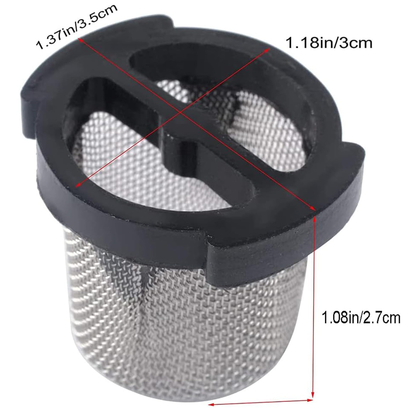 6-504-00 Universal Wall Fitting and Quick Disconnect Filter Screen for Zodiac…