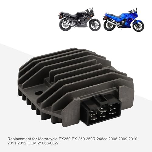 Motorcycle DC 12V 6 Pin Voltage Regulator Rectifier Replacement for
