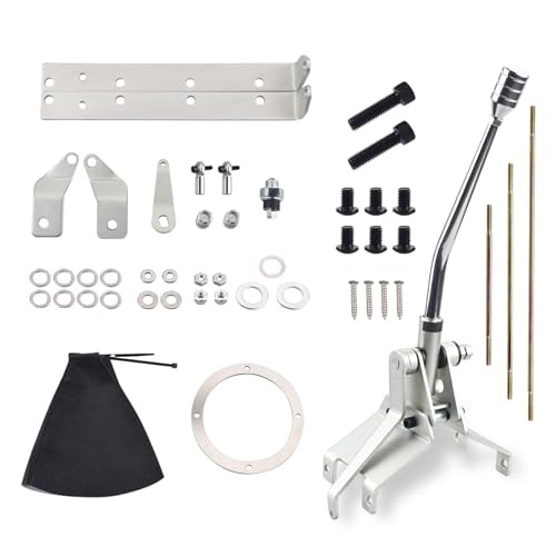 Turbo 350 Automatic Shifter Kit with 12&Prime; Stick, Fits Turbo 350