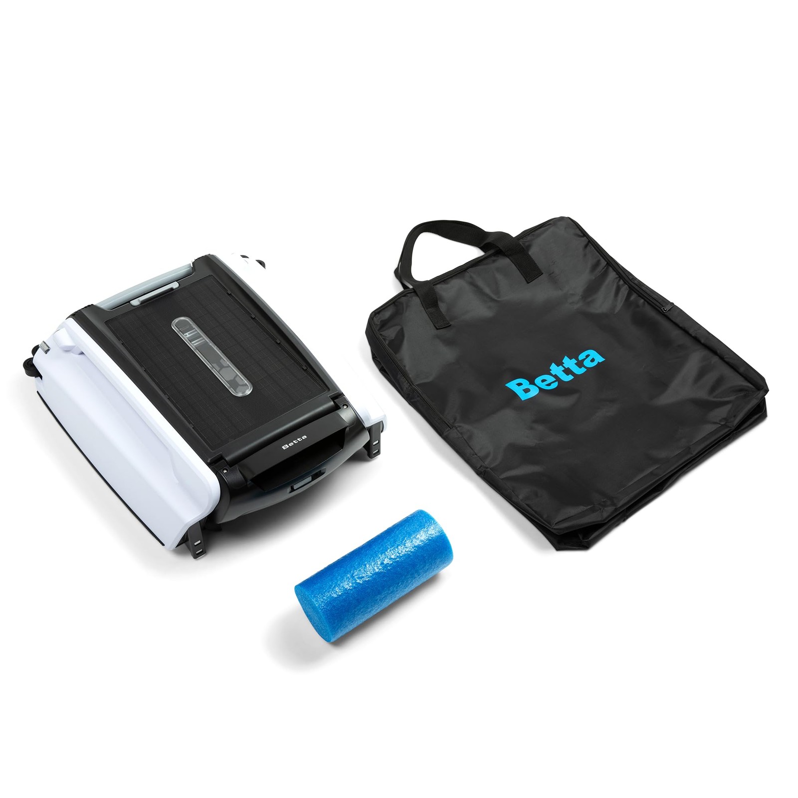 Betta SE Solar-Powered Robotic Automatic Pool Skimmer Cleaner with Carrying a…