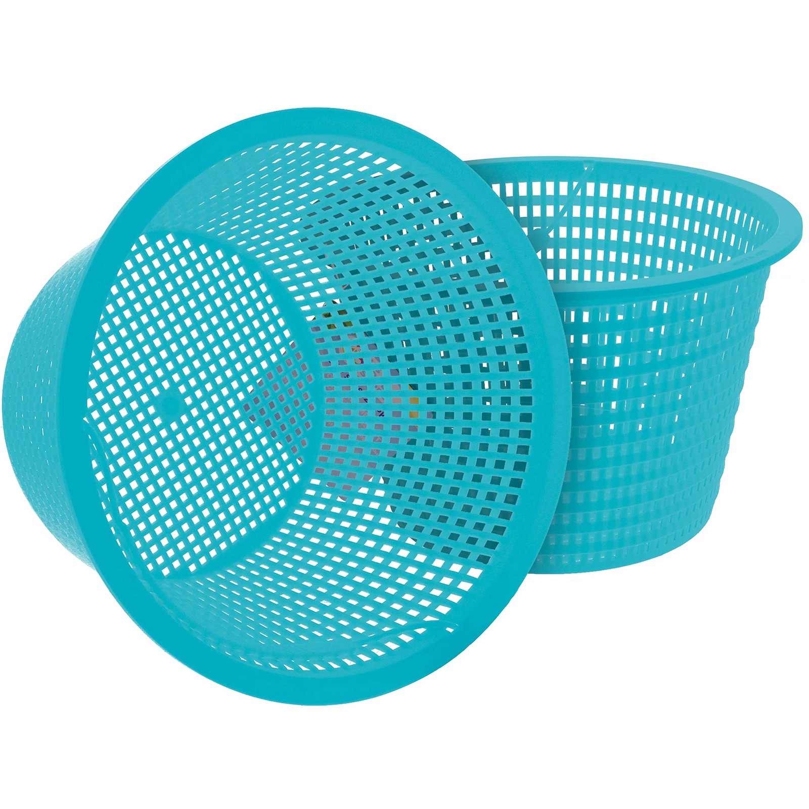 U.S. Pool Supply Swimming Pool Teal Blue Plastic Skimmer Replacement Basket