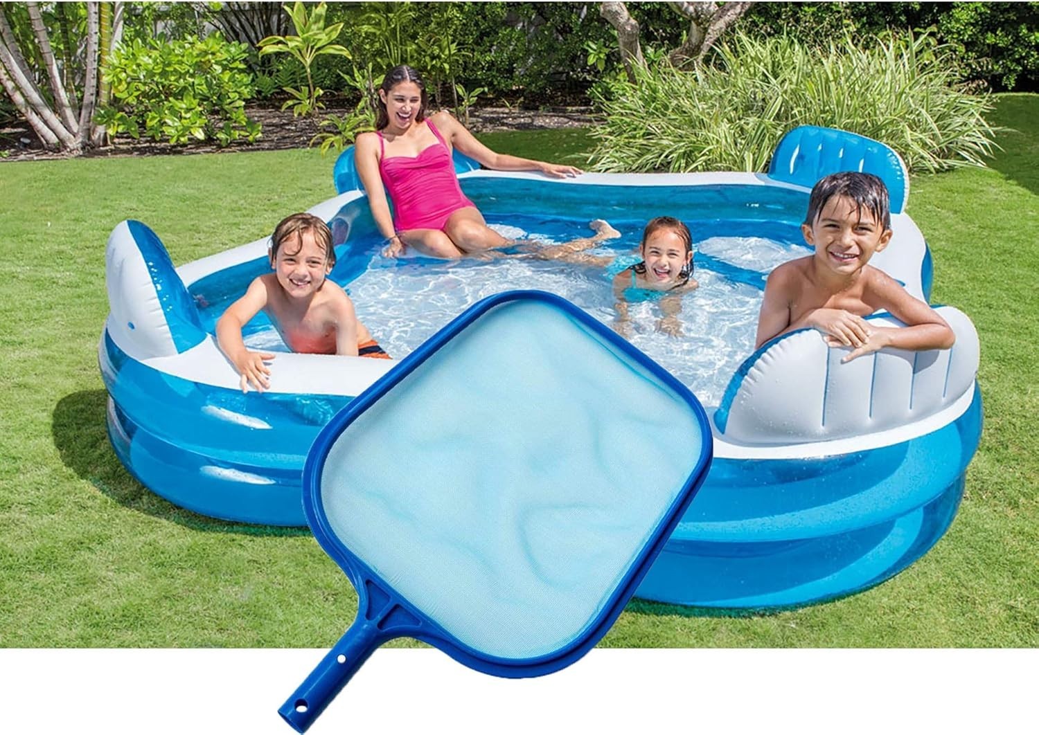 Lightweight Pool & Spa Leaf Rake Net – Sturdy, Easy-to-Use for Every Homeowner