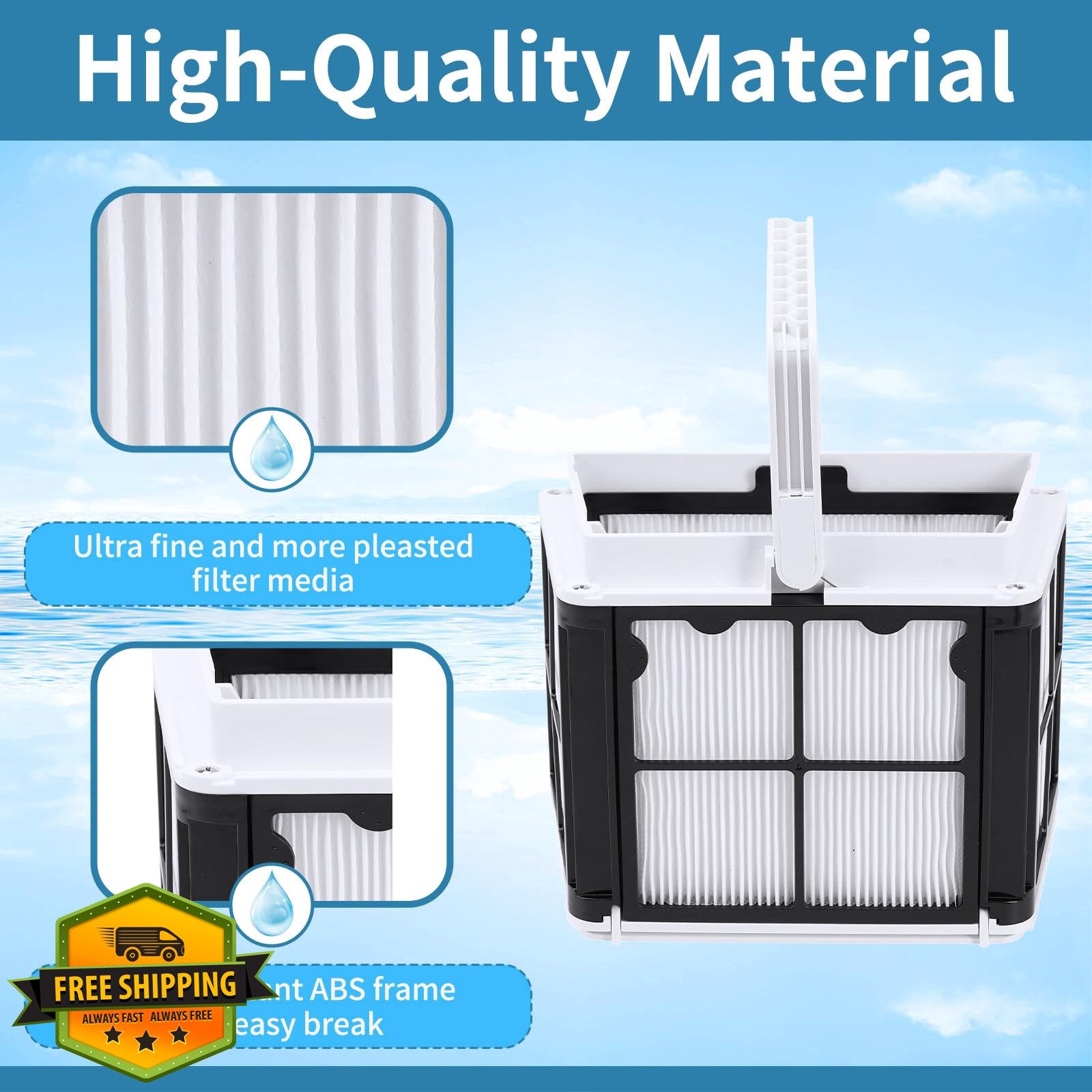 SUNRRA Filter Basket for Dolphin Pool Cleaner E10 Nautilus CC