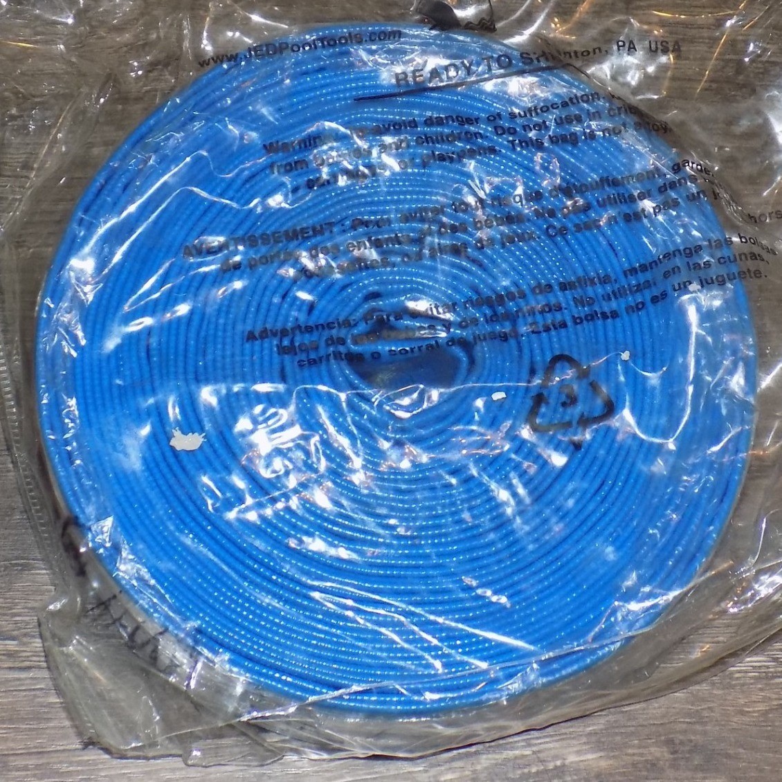 JED Pool Tools Backwash Hose Unisex 1-1/2&Prime;x50&prime; Blue New 60-630-050 Heavy Duty