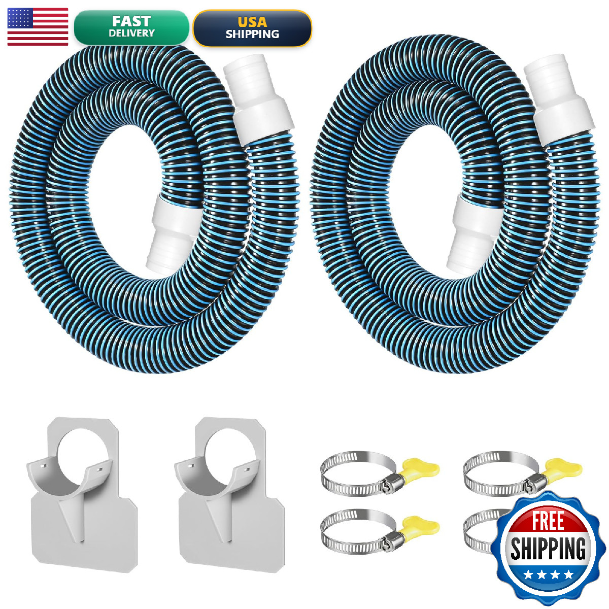 Conderyang 2Pack 1.2559In Eva Pool Professional Hoses 2026 Upgrade Flexible