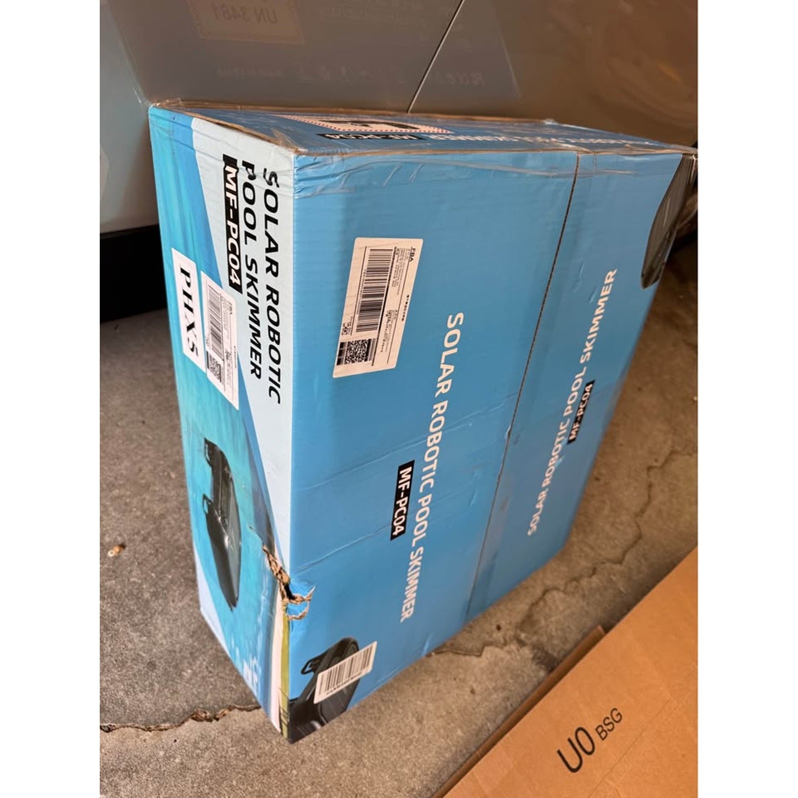 Automatic Solar Robotic Pool Skimmer Cleaner, Pool Cleaner for In-ground & Above