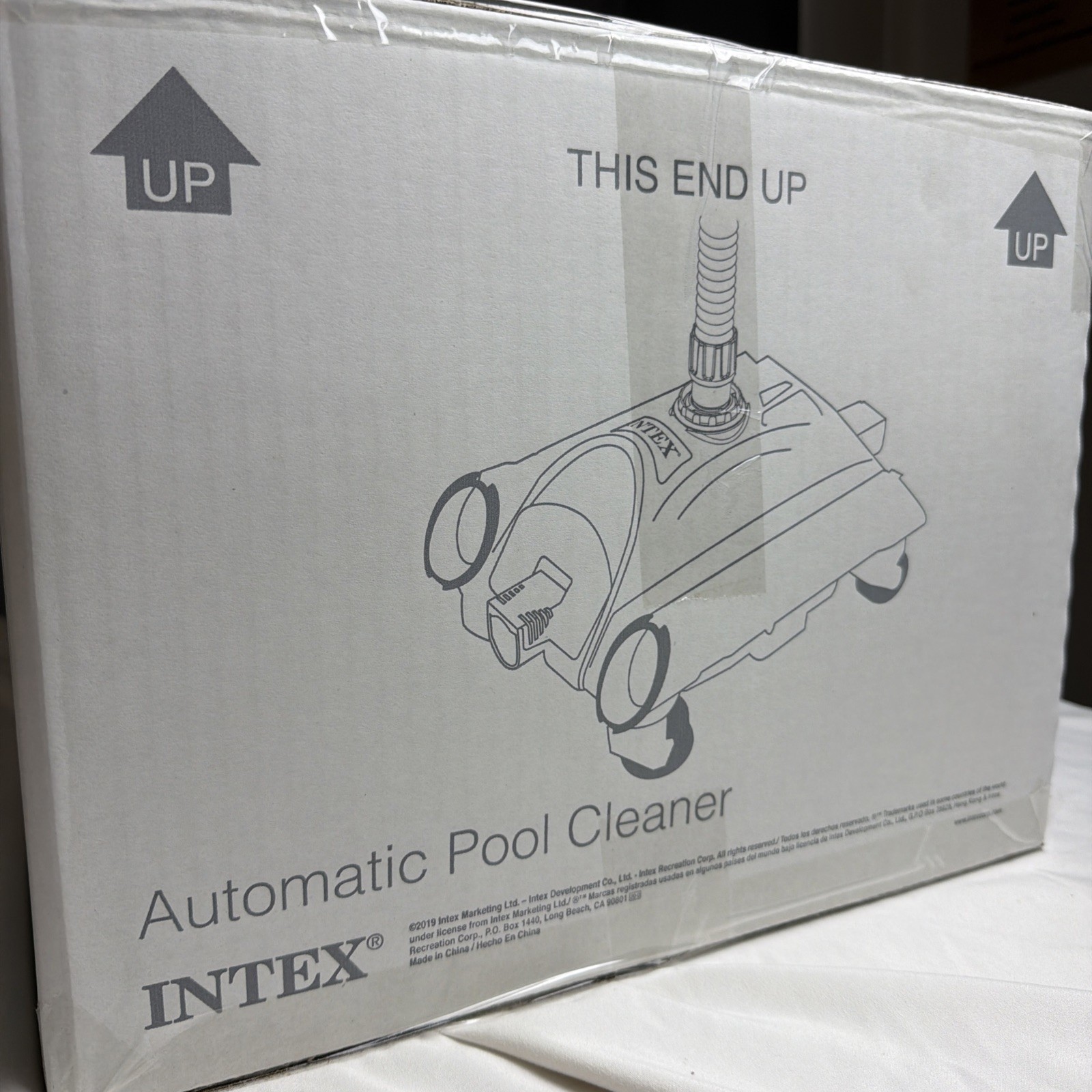 Intex 28001E Swimming Pool Automatic Vacuum Cleaner With One Hose New In Box