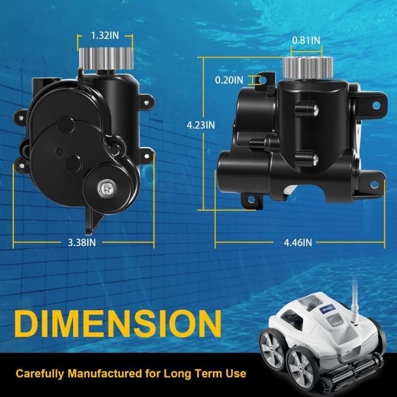 Replacement For Polaris Quattro P40/Sport Gearbox Assembly R0837300 Pool Cleaner