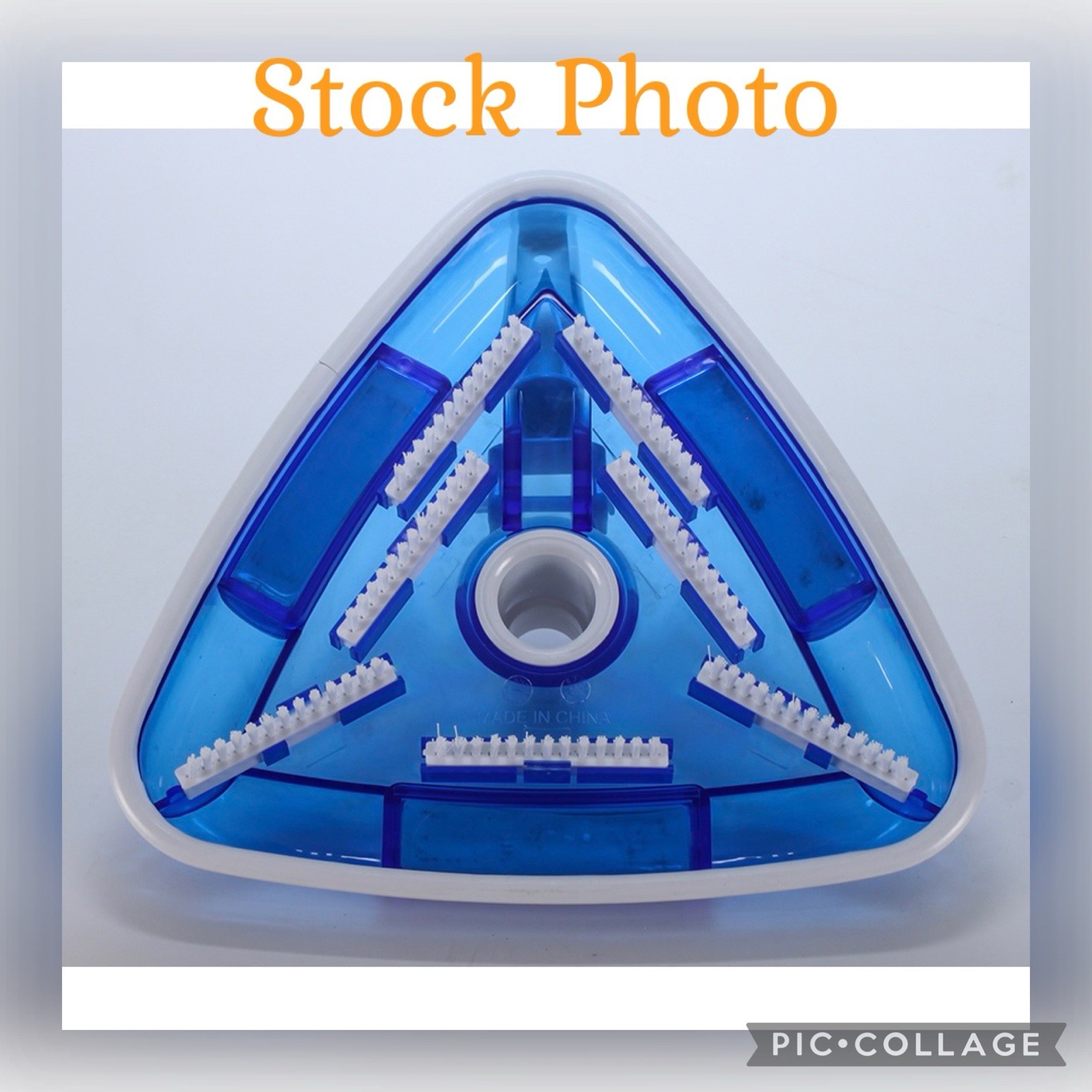 GA Pool Products Triangular Pool Vacuum Head – New Old Stock, Sealed Packaging