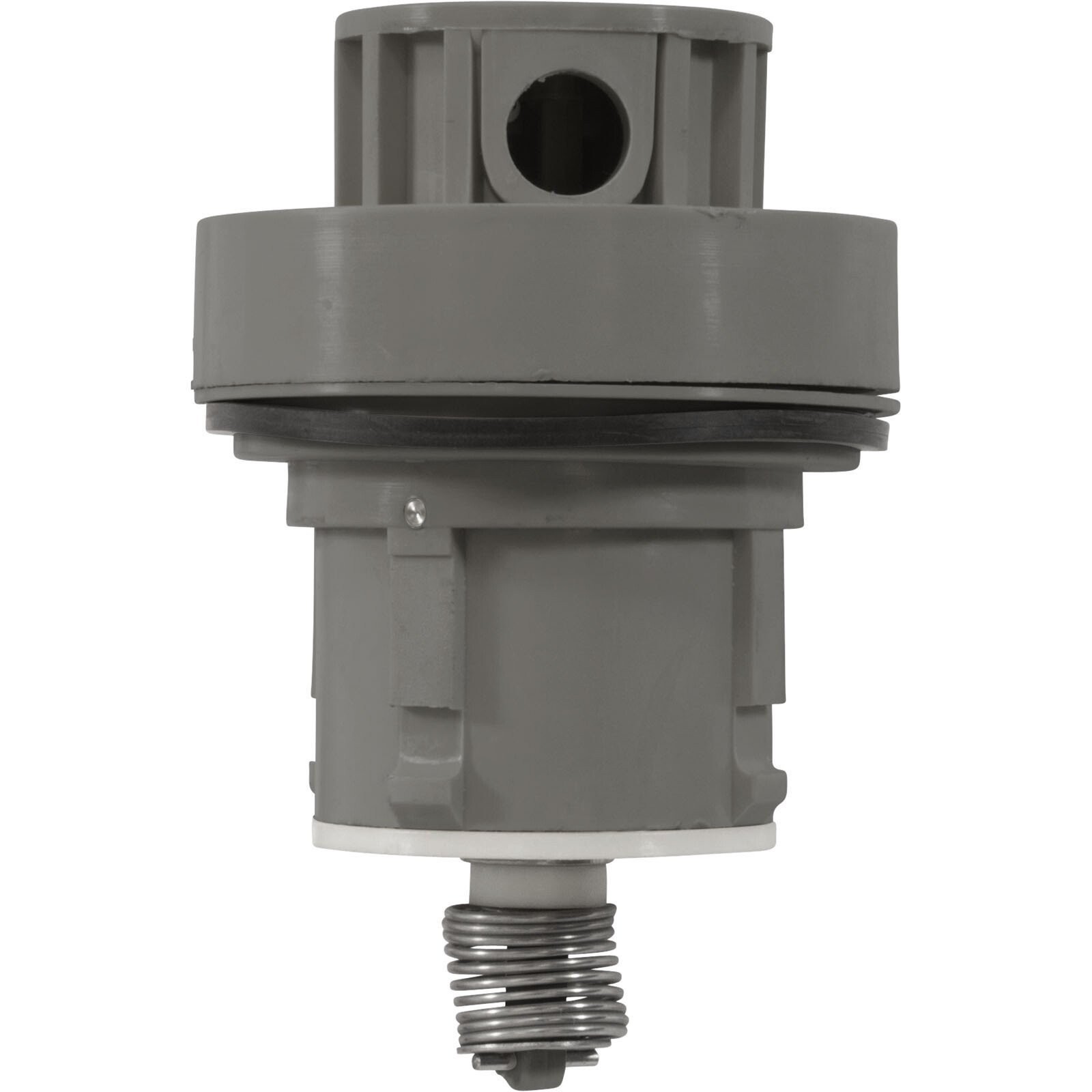 521412 Cleaning Head, A & A Manufacturing Style I, Hi-Flow, Gray