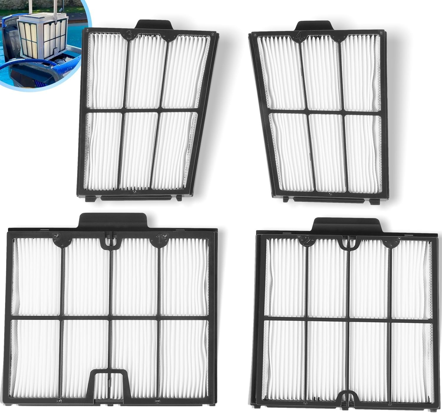 9991467-R4 Ultra-Fine Filter Cartridge Filter Panel Proteus DX4 Active 20 30 30i