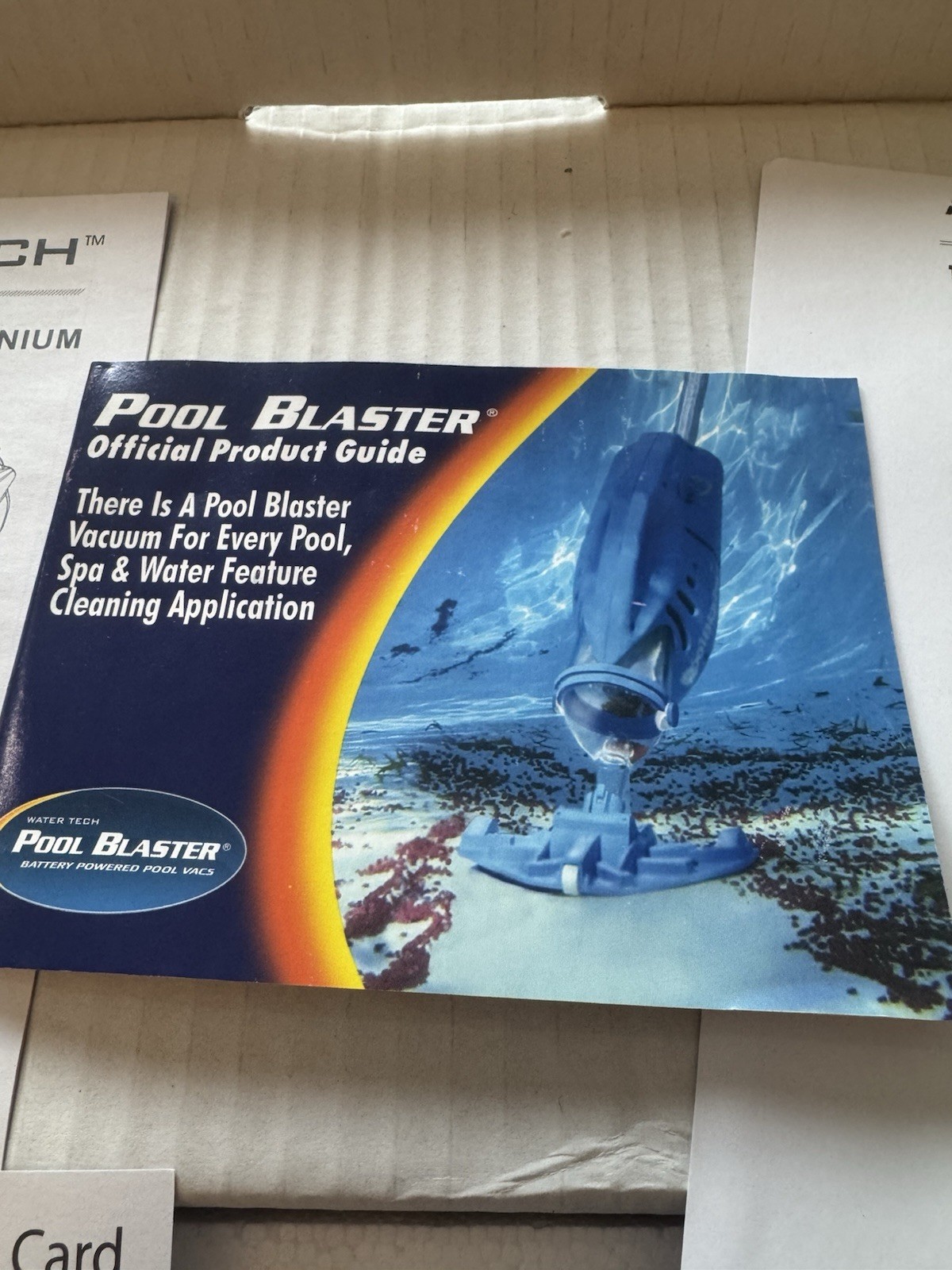 Pool Blaster Milleninium Cordless Pool Vacuum Battery Powered In Box Excellent