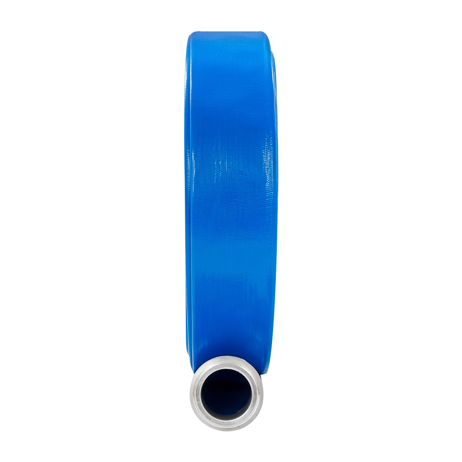 2&Prime; x 100 ft Lay Flat Water Discharge Hose Backwash Hose for Swimming Pools
