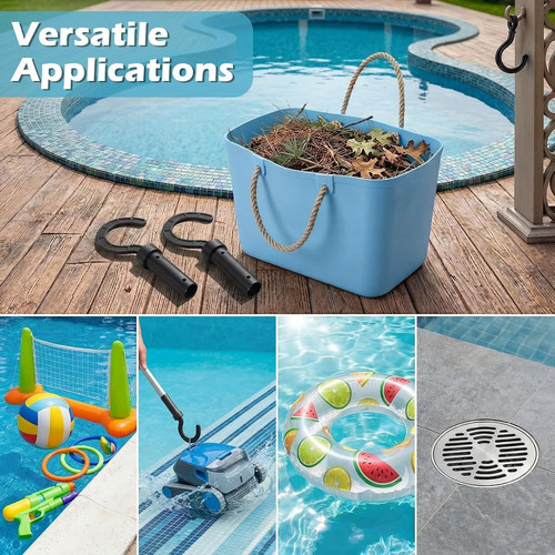 2 Pack Hook for All Robotic Pool Cleaner, Pool Accessories, Including Cordless,
