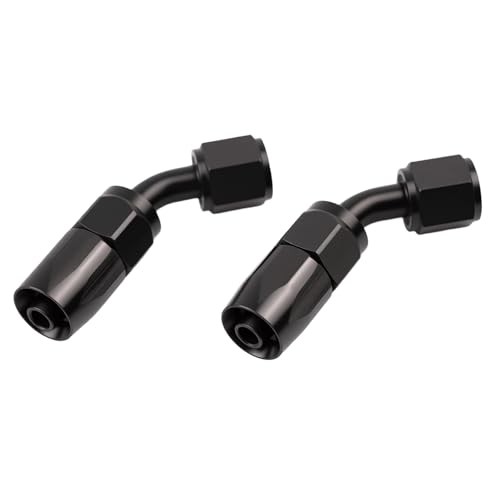 45 Degree Aluminum Swivel Hose End Fitting for Braided CPE Fuel 4AN 45Degree