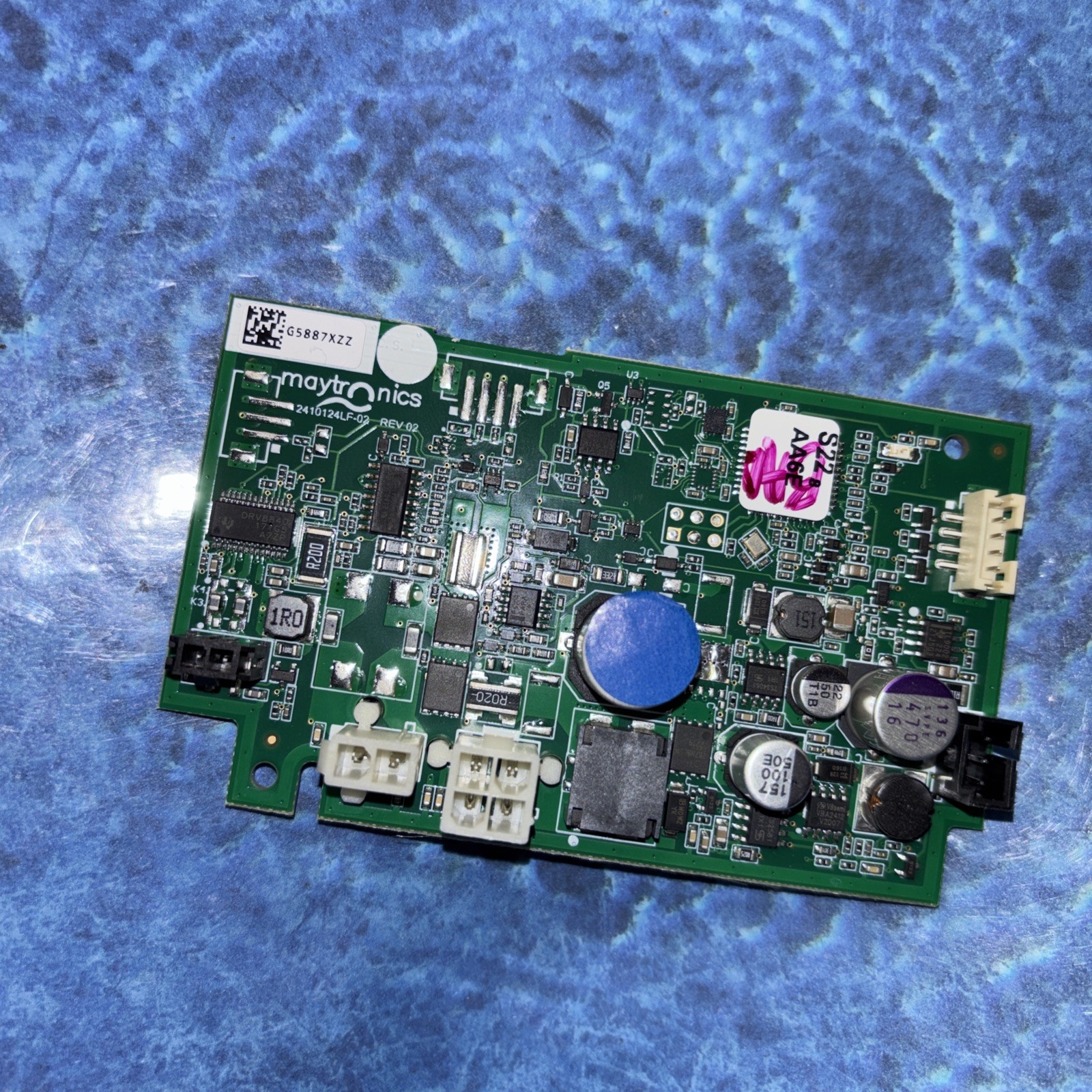 Parts Only MAYTRONICS Dolphin 2410124LF-02 Rev 02 Printed Circuit Board PCB S22