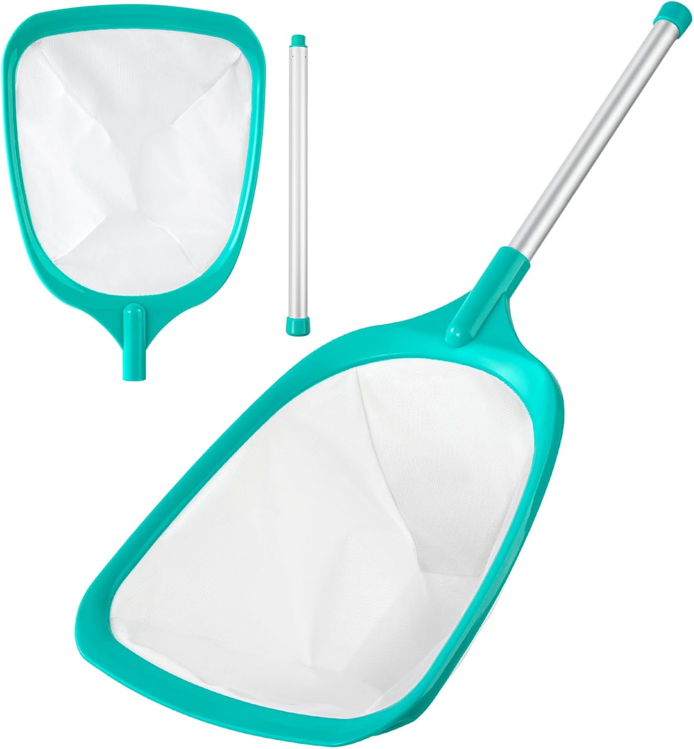 Pool Skimmer – Pool Net with Reinforced Frame & Ultra Fine Mesh, Large Capacity