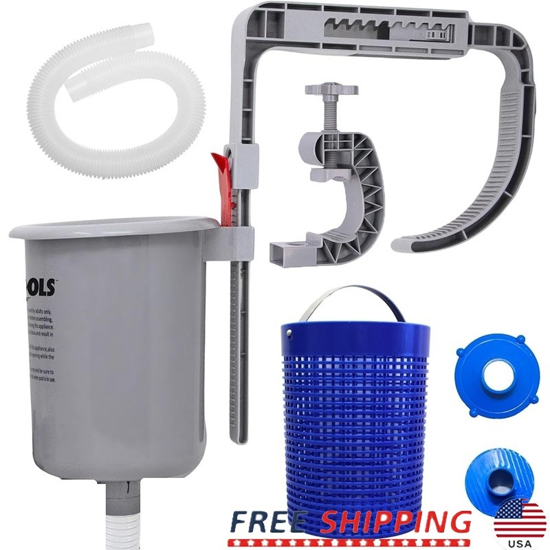 Intex Pool Skimmer Easy Install Automated Debris Removal UV Resistant Durable US