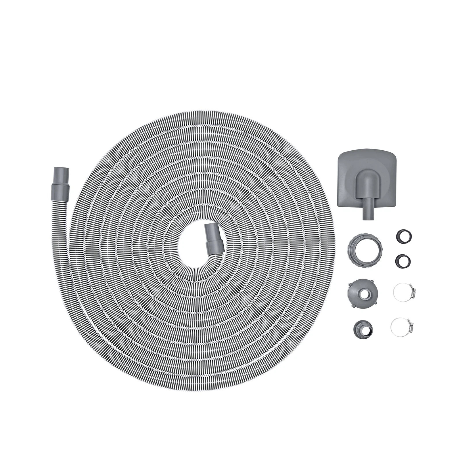 Mainstays 35 ft. x 1.5&Prime; Diameter Pool Cleaning Hose with Adaptors