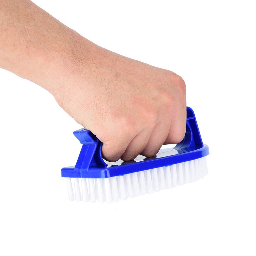 Pool Step Corner Brush Hand Held Door Window Tools, with Fine Best for Swimmi…