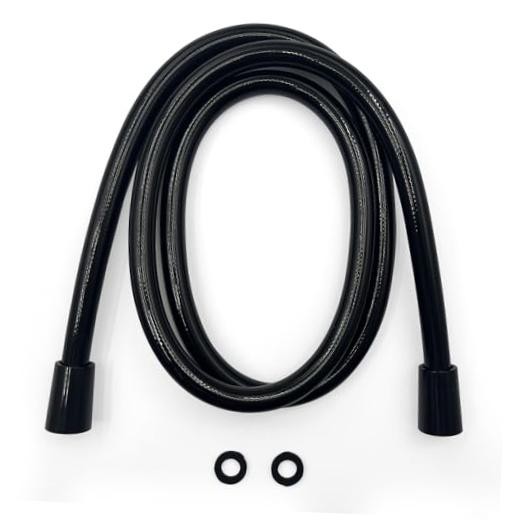 Replacement Shower Hose for RV Camper 6in Flexible & Kink-Free Only hose Black