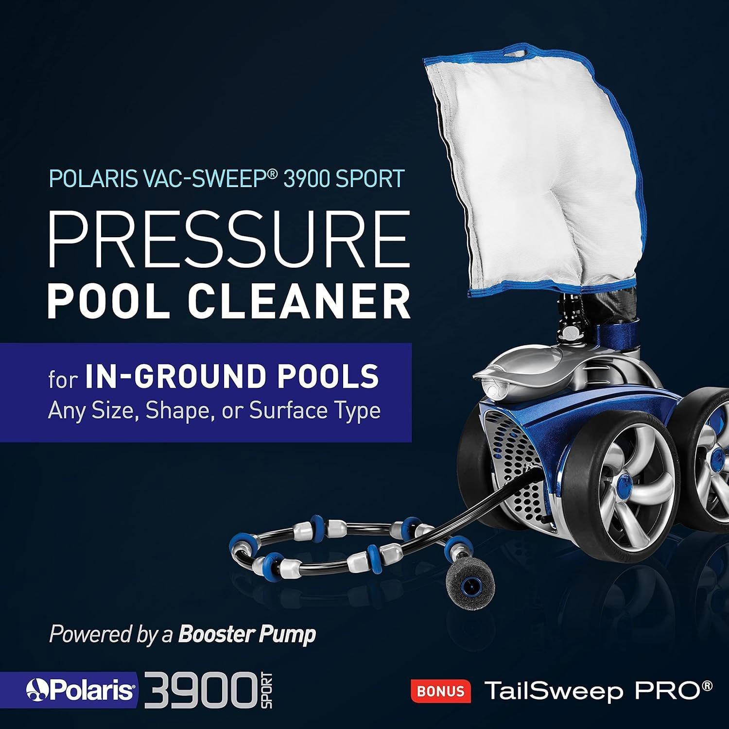 Polaris 3900 Sport Pressure Side Automatic Pool Cleaner F6