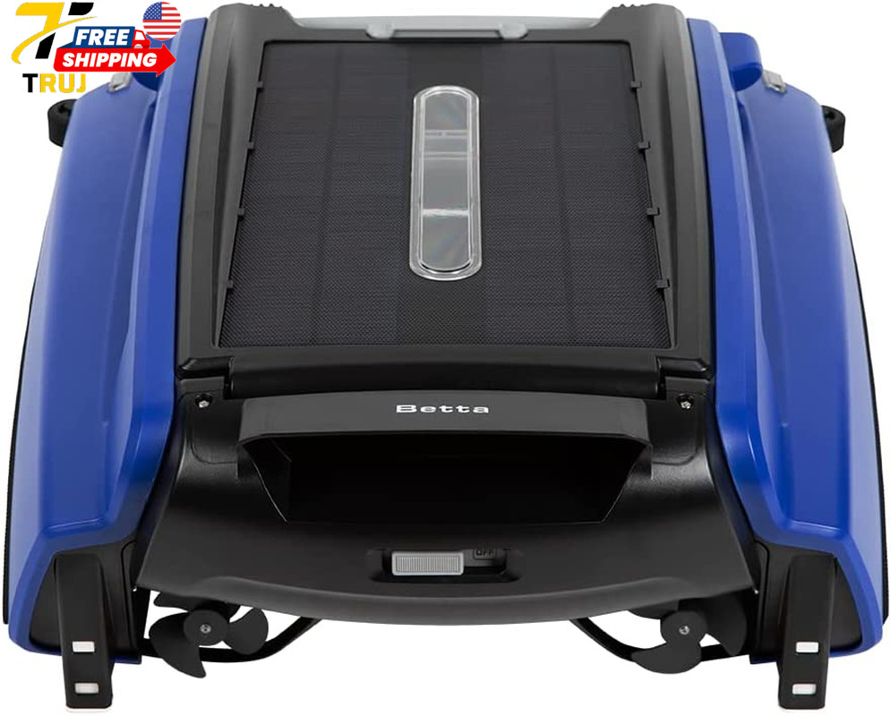 SE Solar Powered Automatic Robotic Pool Surface Skimmer Cleaner with 24/7 Contin