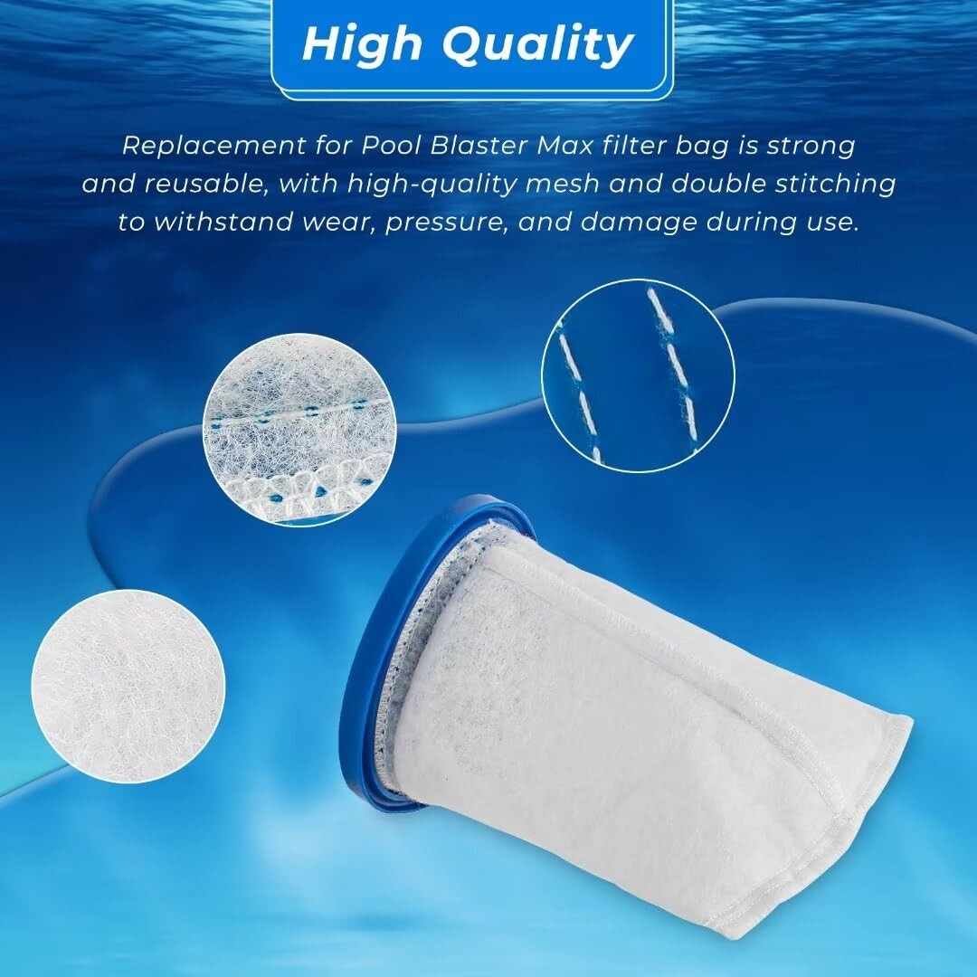 X-treme Multilayer Filter Bag Compatible with Pool Blaster Max,Catfish Ultra,…