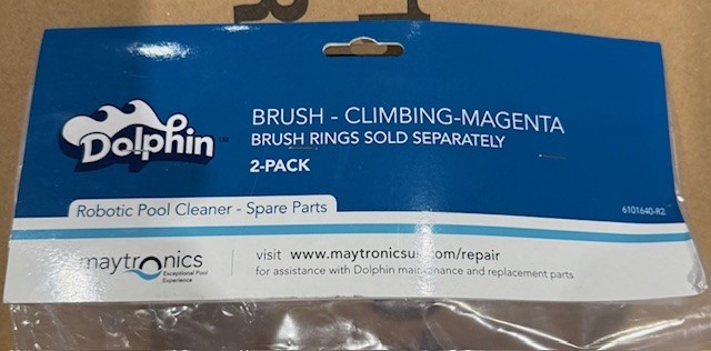 Maytronics Magenta Cleaning Brush for Dolphin DLX4, 2-Pack 6101640-R2