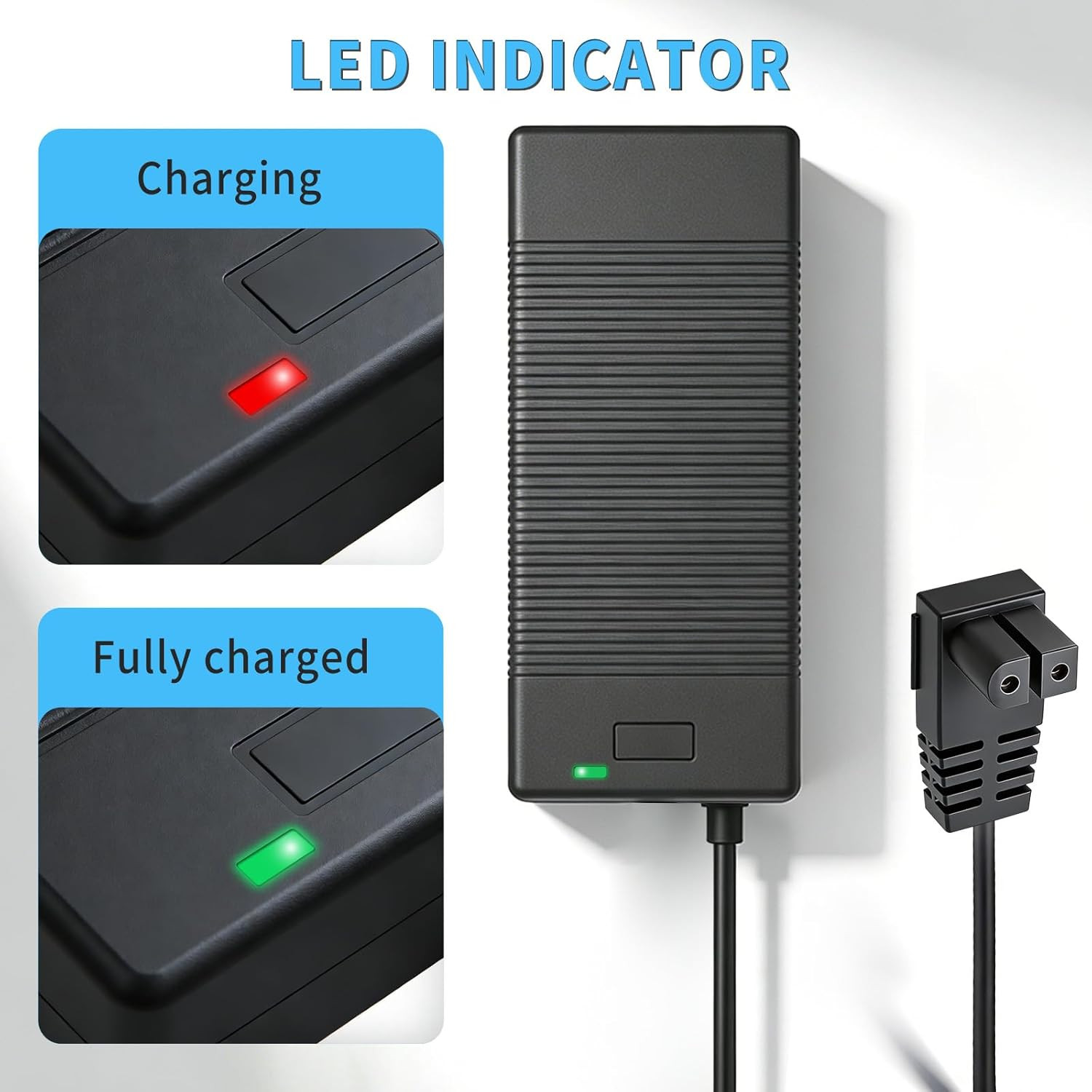 26V Power Adapter Charger for 21.6V Battery Pool Cleaner Compatible with Zyerch